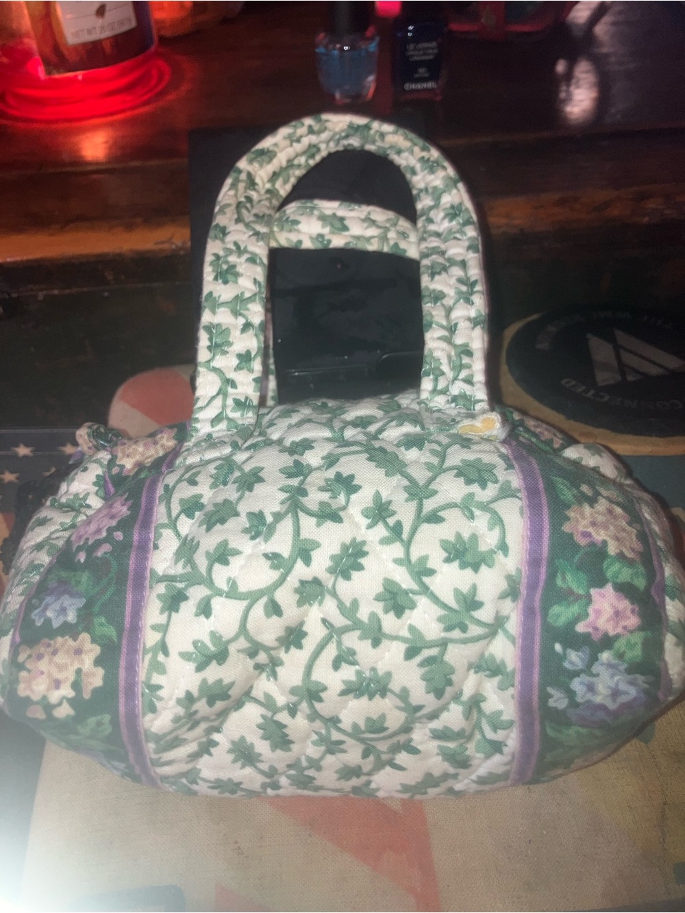 Vera Bradley petite paddy in color lilac time.  Color, pattern, and style RARE